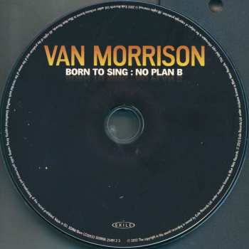 CD Van Morrison: Born To Sing : No Plan B