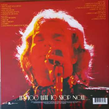 2LP Van Morrison: It's Too Late To Stop Now  Volume I