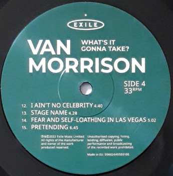 2LP Van Morrison: What's It Gonna Take?
