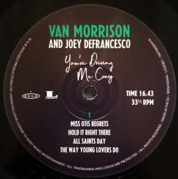 2LP Van Morrison: You're Driving Me Crazy