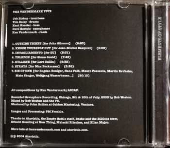 CD Vandermark 5: Elements Of Style, Exercises In Surprise