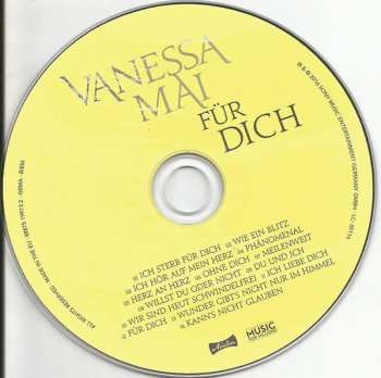 CD Vanessa Mai: Für Dich