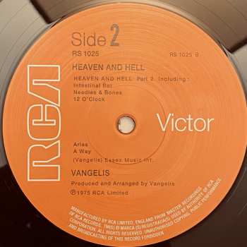 LP Vangelis: Heaven And Hell