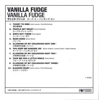 CD Vanilla Fudge: Vanilla Fudge
