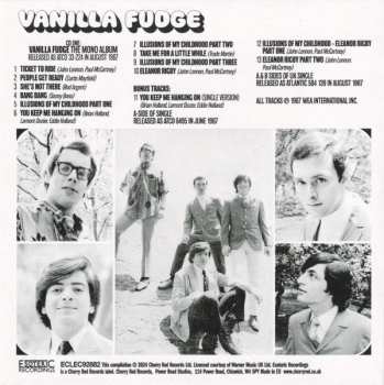 9CD/Doos Vanilla Fudge: Where Is My Mind? (The Atco Recordings 1967-1969)