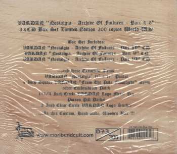 3CD/Doos Vardan: Nostalgia - Archive Of Failures - Part 4-6 LTD | NUM