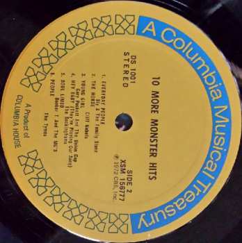 LP Various: 10 More Monster Hits
