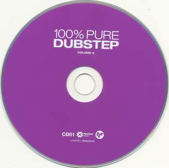 3CD Various: 100% Pure Dubstep Volume 2 - The Very Best Of Dubstep
