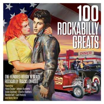 4CD Various: 100 Rockabilly Hits-"One Hundred Rough 'N' Ready Rockabilly Tracks On 4 CD'S