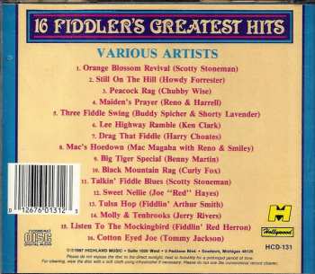 CD Various: 16 Fiddler's Greatest Hits
