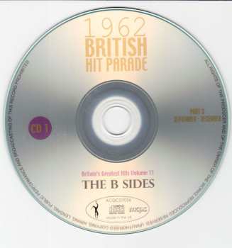 4CD Various: 1962 British Hit Parade Britain's Greatest Hits Volume 11 The B Sides Part 3 September - December