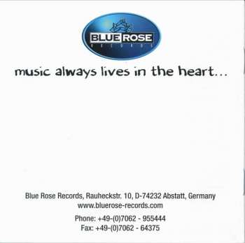 2CD Various: 1995-2015/20 Years Blue Rose Records Vol. 2