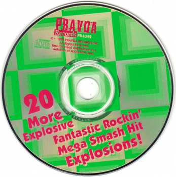 CD Various: 20 More Explosive Fantastic Rockin' Mega Smash Hit Explosions!