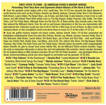 10CD/Doos Various: 20 Original Debut Albums By 20 Rock & Roll Stars