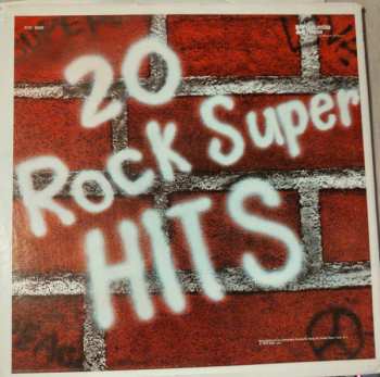 2LP Various: 20 Rock Super Hits