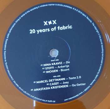 2LP Various: 20 Years Of Fabric CLR