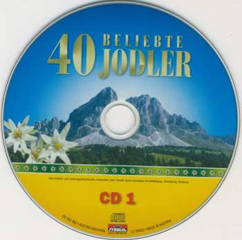 2CD Various: 40 Beliebte Jodler