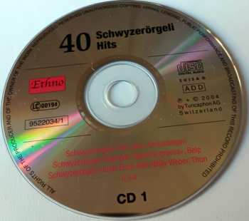 CD Various: 40 Schwyzerörgeli Hits