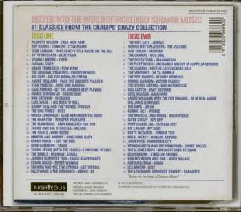 2CD Various: 61 Classics From The Cramps’ Crazy Collection: Deeper Into The World Of Incredibly Strange Music