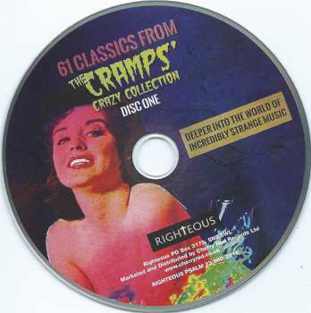 2CD Various: 61 Classics From The Cramps’ Crazy Collection: Deeper Into The World Of Incredibly Strange Music