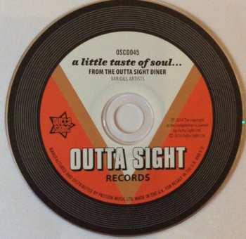 CD Various: A Little Taste Of Soul...From The Outta Sight Diner