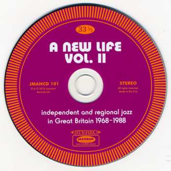 CD Various: A New Life: Vol. II: Independent & Regional Jazz In Great Britain 1968-1988