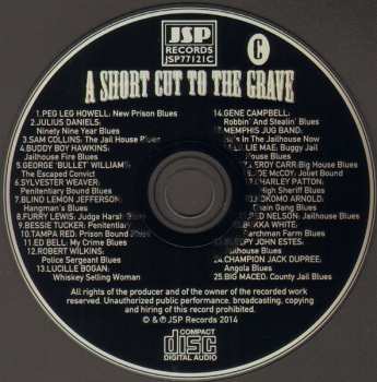 4CD/Doos Various: A Short Cut To The Grave (Gin, Justice, Jail & Judgement 1924-1942)