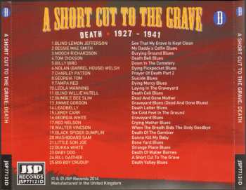 4CD/Doos Various: A Short Cut To The Grave (Gin, Justice, Jail & Judgement 1924-1942)