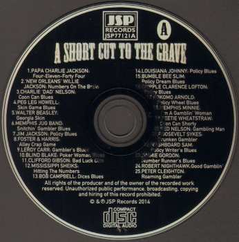 4CD/Doos Various: A Short Cut To The Grave (Gin, Justice, Jail & Judgement 1924-1942)