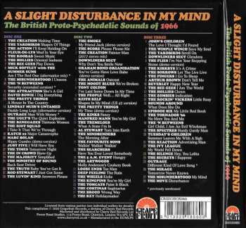 3CD/Doos Various: A Slight Disturbance In My Mind: The British Proto-Psychedelic Sounds of 1966