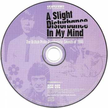 3CD/Doos Various: A Slight Disturbance In My Mind: The British Proto-Psychedelic Sounds of 1966