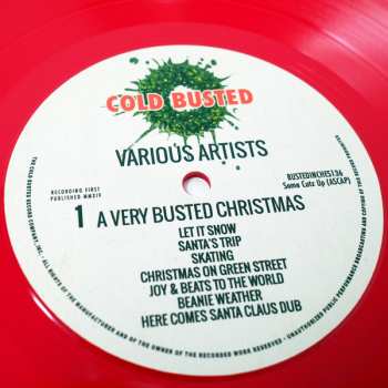 LP Various: A Very Busted Christmas LTD | CLR