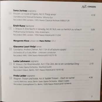 4CD/Doos Various: A-Z of Singers by David Patmore
