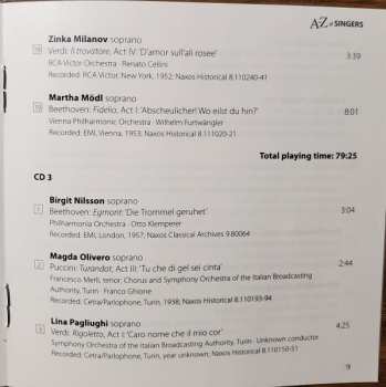 4CD/Doos Various: A-Z of Singers by David Patmore