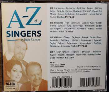 4CD/Doos Various: A-Z of Singers by David Patmore
