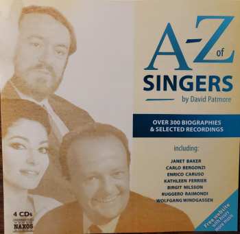 4CD/Doos Various: A-Z of Singers by David Patmore