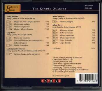 5CD/Doos Various: Äldre Svenska Stråkkvartetter = Memorable Swedish String Quartets