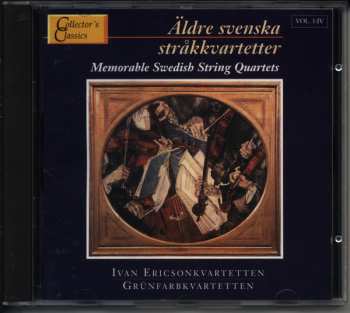 5CD/Doos Various: Äldre Svenska Stråkkvartetter = Memorable Swedish String Quartets