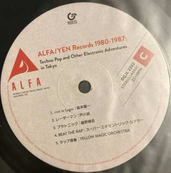 2LP Various: Alfa/Yen Records 1980 - 1987: Techno Pop And Other Electronic Adventures In Tokyo