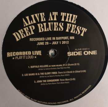 LP Various: Alive At The Deep Blues Fest LTD