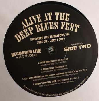 LP Various: Alive At The Deep Blues Fest LTD