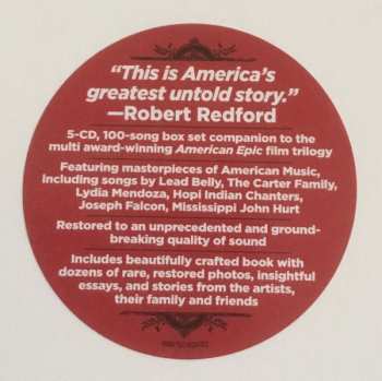 5CD/Doos Various: American Epic