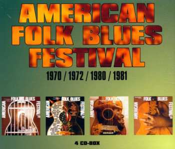 4CD Various: American Folk Blues Festival 1970 / 1972 / 1980 / 1981