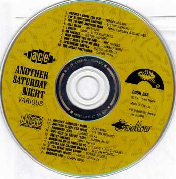 CD Various: Another Saturday Night (Classic Recordings From The Louisiana Bayous)