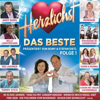 CD Various: Herzlichst - Das Beste Präsentiert Von Romy & Stefan Dietl - Folge 1