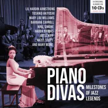 10CD/Doos Various: Piano Divas - Milestones of Jazz Legends