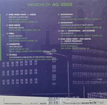 LP Various: Ba(a)d Schandau Express Vol. 2. The Hungarian-German Art Pop Tribute EP. Variations On AG. Geige CLR | LTD | NUM