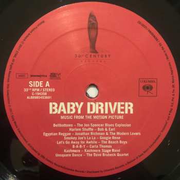 2LP Various: Baby Driver (Music From The Motion Picture)