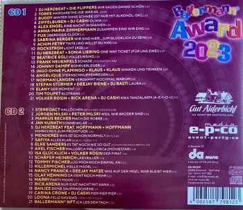 2CD Various: Ballermann Award 2023