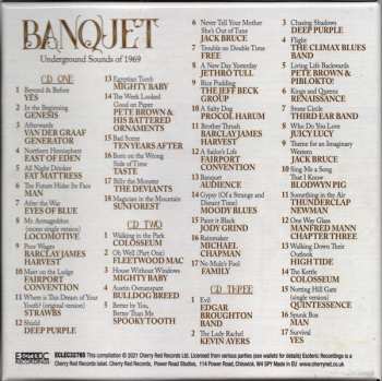 3CD/Doos Various: Banquet Underground Sounds Of 1969